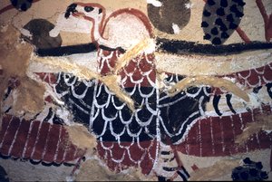 Ancient Egypt, Wall Painting, Tomb of Sennufer, Tomb of the Nobles, Thebes by Egyptian Egyptian