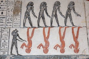 Hieroglyph, Tomb of Ramses IX, Luxor