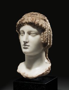 Bust of Isis, c.2nd-1st Century BC by Egyptian Ptolemaic Period
