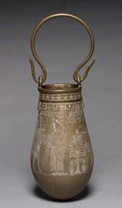 Decorated Situla, 305-30 BC by Egyptian Ptolemaic Period