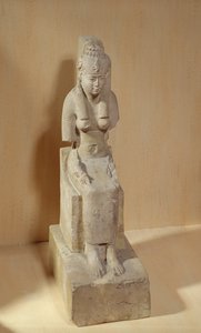 Statue of the Goddess Rattawy, from Medamud by Egyptian Ptolemaic Period