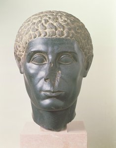 The Brooklyn Black Head, possibly from Mitrahineh, Late Ptolemaic Period (c.50 BC)