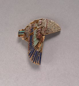Vulture Headdress Inlay, 100-1 BC