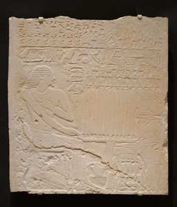 Relief from the Tomb of Khnumti, c.2345-2184 BC by Egyptian School
