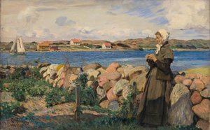 From the Norwegian Archipelago by Hjalmer Eilif Emanuel Peterssen