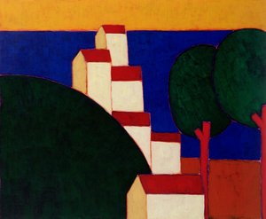 In the Provencal Alps, 1999 by Eithne Contemporary Artist Donne