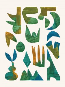 Abstract Organic Shapes