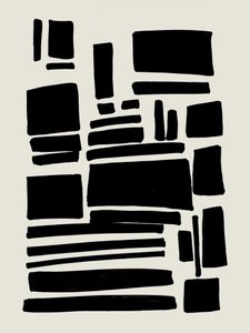 Black Abstract Shapes