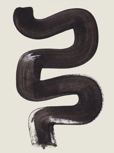 Bold Curved Brushstroke