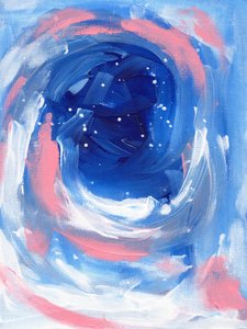 Ethereal Starry Swirl