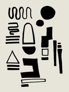 Modern Abstract Shapes by Ejaaz Haniff