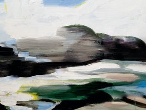 Moody Abstract Landscape by Ejaaz Haniff