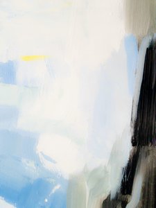 Soft Blue Strokes