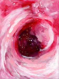 Swirling Pink Cosmos