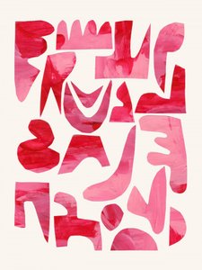 Vibrant Abstract Cutouts