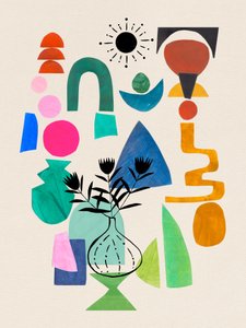 Vibrant Abstract Forms