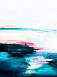 Vibrant Abstract Seascape