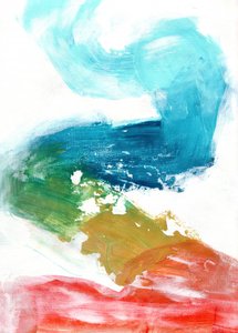 Vibrant Abstract Strokes