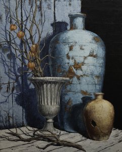 Distressed Blue Still Life