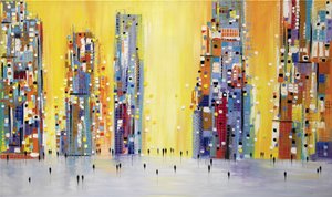 Vibrant Abstract City