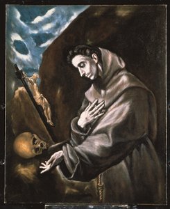 Saint Francis Standing in Meditation