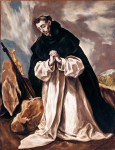 Saint Dominica in Prayer by El Greco