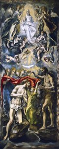 The Baptism of Christ, c.1597 by El Greco