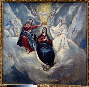 The Coronation of the Virgin by El Greco