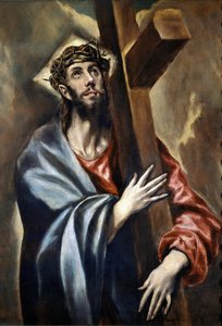 The Road to Calvary (detail) by El Greco
