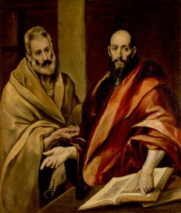 The Apostles Peter and Paul by El Greco