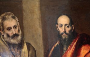 Saints Peter and Paul by El Greco