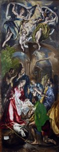 The Adoration of the Shepherds by El Greco