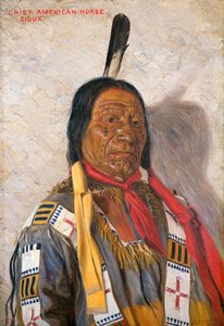 Chief American Horse by Elbridge Ayer Burbank