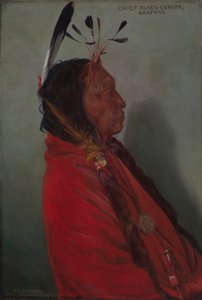 Chief Black-Coyote by Elbridge Ayer Burbank