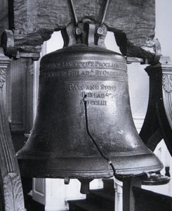 The Liberty Bell, cast in 1752