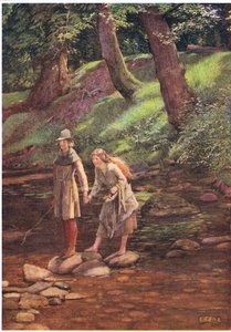 Rosalind and Celia by Eleanor Fortescue Brickdale
