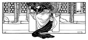 A Woman Sleeping in a Chair