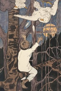Illustration to The Tale Synko-Philipko by Elena Dmitryevna Polenova
