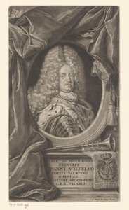 Portrait of Johann Wilhelm by Elias Christopf Heiss