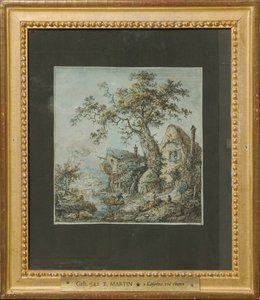 Landscape with Farm or The Huts by the Oak