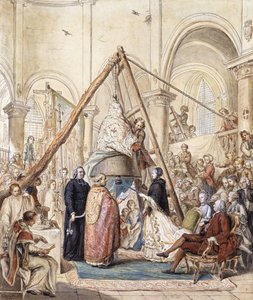 The Blessing of the Bell of the Village Church at Ormesson by the Marquisse d