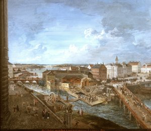 View of Stockholm by Elias Martin