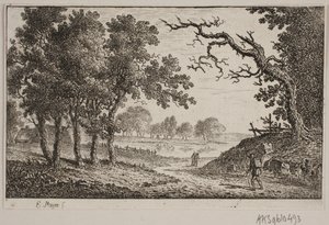 Landscape with a Lake in the Background by Elias Meyer