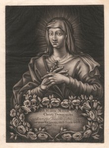 Blessed Virgin Mary, Mother of Jesus by Elias Nessenthaler