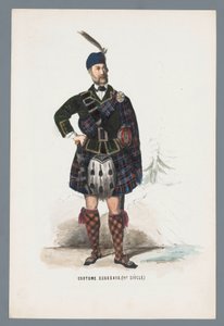 Scottish Costume (19th Century) by Elias Spanier