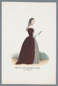 Lady of the French Court, 16th Century, under Francis I
