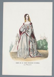 Lady of the French Court, 16th Century, Under Francis I