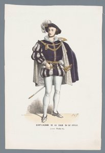 Gentleman of the Court, 16th Century (Under Charles IX)