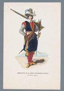 Musketeer of the Dutch Guard (17th Century) under Prince Maurice by Elias Spanier