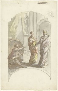 Diogenes Asking Alexander Not to Stand in His Light